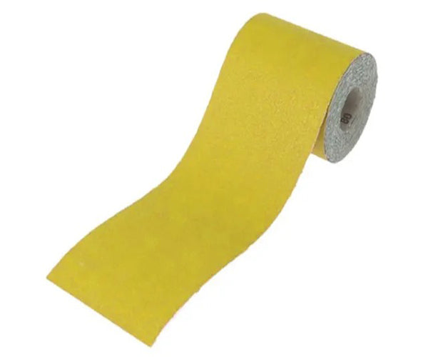 Aluminium Oxide Sanding Paper Roll Yellow