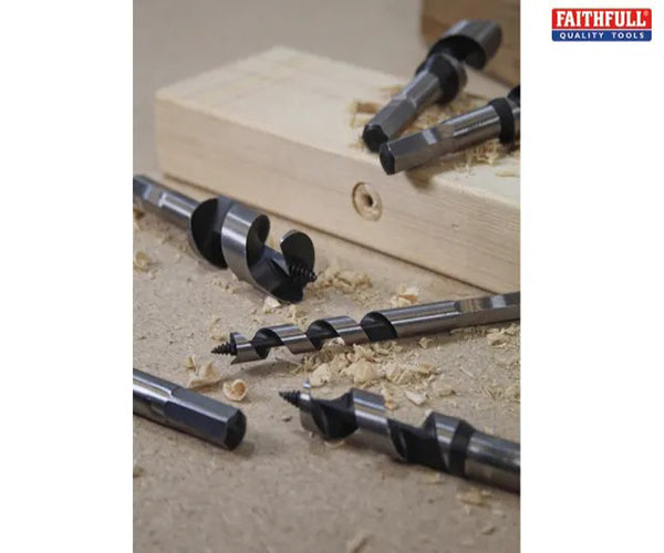 Stubby Combination Wood Auger Bit Set - imagen 6