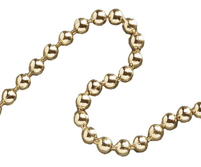 Ball Chain Polished Brass