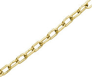 Clock Chain Polished Brass
