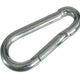 Faithfull Fire Brigade Snap Hook 4mm Zinc Plated (Pack 4)