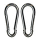 Faithfull Fire Brigade Snap Hook 8mm Zinc Plated (Pack 2)
