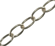 Oval Chain Chrome
