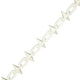 Faithfull Plastic Chain 6mm x 12.5m White Spiked