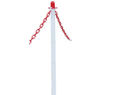Plastic Post for Chain