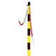 Faithfull Plastic Post for Chain - Yellow / Black