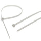 Faithfull Heavy-Duty Cable Ties White 9.0 x 905mm (Pack 10)