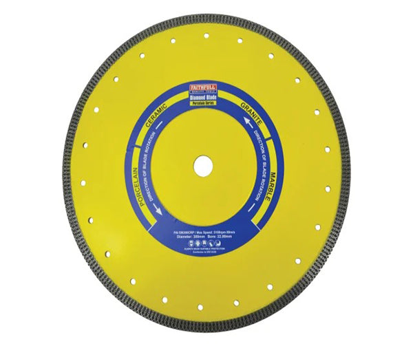 Faithfull Porcelain Diamond Blade 230 x 22.23mm