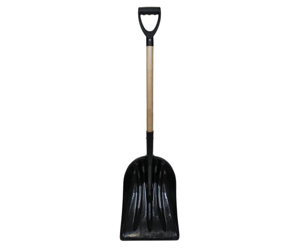 Plastic Debris Shovel Wood Handle