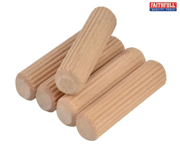 Wood Dowels Fluted