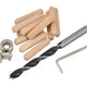 Faithfull Dowel Kit 8mm Drill & Points