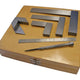 Faithfull Engineer's Marking & Measuring Set, 6 Piece