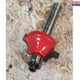 Faithfull Router Bit TCT 6.3mm Rounding Over 1/4in Shank