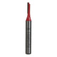 Faithfull Router Bit TCT Single Flute 3.2 x 10mm 1/4in Shank
