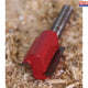 Faithfull Router Bit TCT Two Flute 15.9 x 19mm 1/4in Shank