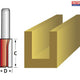Faithfull Router Bit TCT Two Flute 10.0 x 19mm 1/2in Shank