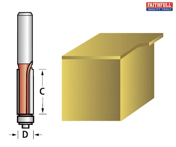 Router Bit TCT Mini Trim - imagen 3