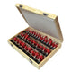 Faithfull 1/2in TCT Router Bit Set, 35 Piece