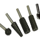 Faithfull Rotary Rasps (4) & Countersink (1) Set