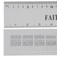 Faithfull Aluminium Rule 300mm / 12in