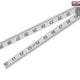 Faithfull Folding Rule White ABS Plastic 1m / 39in