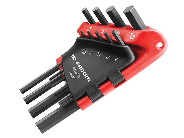 Facom 82H.JP9A Metric Hexagon Key Set, 9 Piece – – Now available at MTN Shop UK.