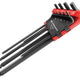 Facom  83S.JP9AL Metric Hex Key Wallet Set, 9 Piece