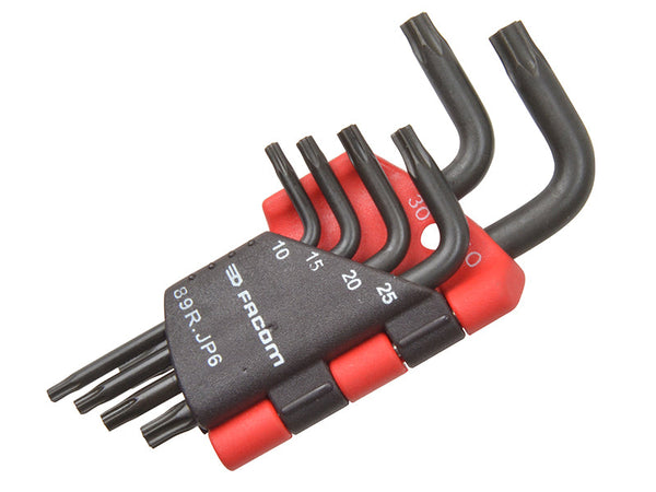 Facom 89R.JP6 ResisTORX Hexagon Key Set of 6 (TX10 - TX40) – – Now available at MTN Shop UK.