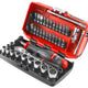 Facom  1/4in Drive Nano Socket Set, 38 Piece