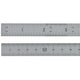 Fisher Satin Chrome Rule 150mm/6in