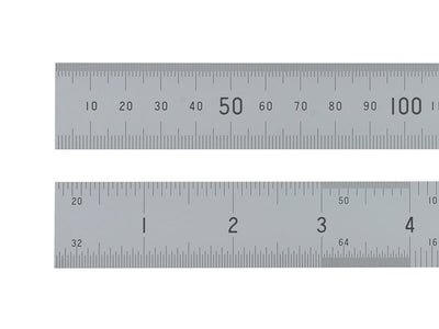Fisher Satin Chrome Rule 300mm/12in – – Now available at MTN Shop UK.