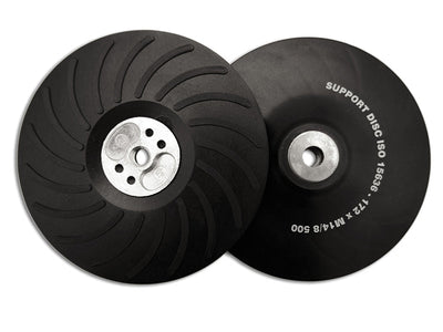 Flexipads World Class Angle Grinder Turbo Pad ISO Hard 180mm (7in) M14 – – Now available at MTN Shop UK.