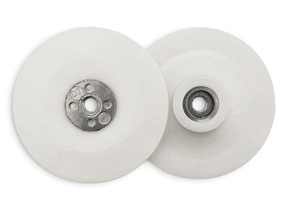 Flexipads World Class Angle Grinder Pad White 100mm (4in) 3/8 x 24 UNF – – Now available at MTN Shop UK.