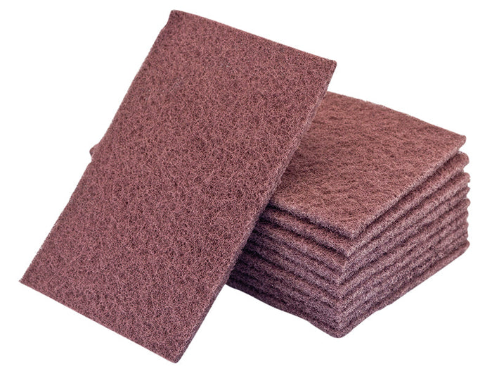 Flexipads World Class  Hand Pads Maroon Very Fine 230 x 150mm (Pack 10)