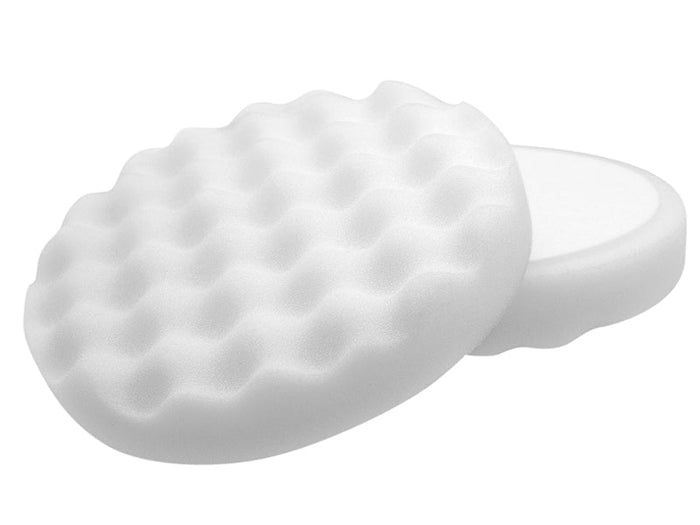 Flexipads World Class  White Waffle Very Firm Cutting Pad 150mm