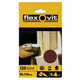 Flexovit Detail Hook & Loop Sanding Sheets 95x145mm Fine 120G (Pack 6)