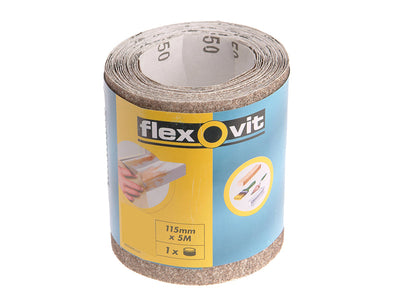 Flexovit General Purpose Sanding Roll 115mm x 5m Coarse 80G – – Now available at MTN Shop UK.