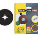 Flexovit Aluminium Oxide Fibre Disc 125mm Fine 80G (Pack 3)