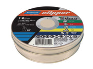 Flexovit Clipper® Multi-Materials Cutting Discs 115 x 22.23mm (Tin of 10) – – Now available at MTN Shop UK.