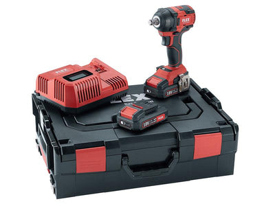 Flex Power Tools IW 1/2 18.0-EC/2.5 Brushless Impact Wrench 18V 2 x 2.5Ah Li-ion – – Now available at MTN Shop UK.