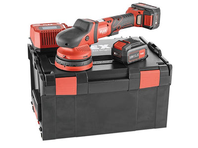 Flex Power Tools XCE 8125 18.0-EC Random Orbital Polisher 18V 2 x 5.0Ah Li-ion – – Now available at MTN Shop UK.