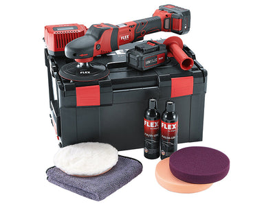 Flex Power Tools Rotary Polisher 150mm 18V 2 x 5.0Ah Li-ion – – Now available at MTN Shop UK.