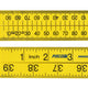 Fisco  Yellow ABS Nylon Rule 1m / 39in