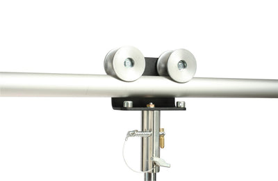 Doughty Slimline Barrel Trolley (Aluminum) – Barrel Trolleys used to suspend Pantographs from fixed/rolling pipe grids & barrel hoists. This lightweight un-braked trolley rolls along ⌀48-51mm tubes. Accept a 28mmTV spigot. SWL: 75kg. – Now available at MTN Shop UK.
