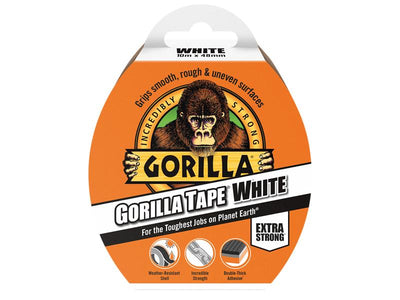 Gorilla Glue Gorilla Tape® 48mm x 10m White – – Now available at MTN Shop UK.