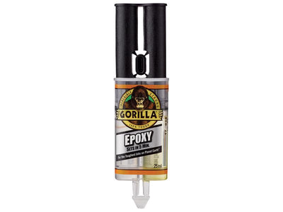 Gorilla Glue Gorilla 5 Min 2-Part Epoxy Syringe 25ml – – Now available at MTN Shop UK.