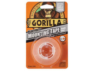 Gorilla Glue Gorilla Heavy-Duty Mounting Tape 25.4mm x 1.52m Crystal Clear – – Now available at MTN Shop UK.