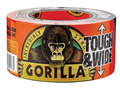 Gorilla Glue Gorilla Tape® Tough & Wide 73mm x 27m Black – – Now available at MTN Shop UK.