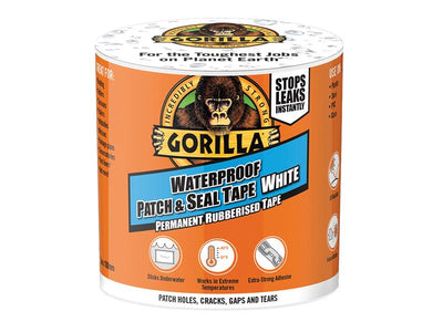 Gorilla Glue Gorilla® Waterproof Patch & Seal Tape 100mm x 3m White – – Now available at MTN Shop UK.