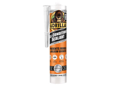 Gorilla Glue Gorilla All Condition Sealant Clear 295ml – – Now available at MTN Shop UK.